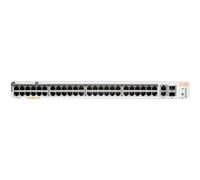 HPE Aruba Networking Aruba Instant On 1960 48G 40p Class4 8p Class6 PoE 2XGT 2SFP+ 600W Géré L2+ Gigabit Ethernet (10/100/1000) Connexion Ethernet, supportant l'alimentation via ce port (PoE) 1U Blanc