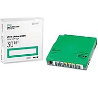 Hewlett Packard Enterprise HPE Ultrium Worm Data Cartridge - LTO Ultrium Worm 8-12 to / 30 to - étiquettes marquables - Vert - pour StoreEver LTO-8 Ultrium 30750, LTO-8 Ultrium 30750 TAA Q2078W
