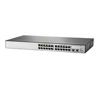 Hewlett Packard Enterprise OfficeConnect 1850 24G 2XGT PoE+ 185W Géré L2 Gigabit Ethernet (10/100/1000) Gris 1U Connexion Ethernet, supportant l'alimentation via ce port (PoE) - Commutateurs réseaux (Géré, L2, Gigabit Ethernet (10/100/1000), Connexion Ethernet, supportant l'alimentation via ce port (PoE), Grille de montage, 1U)
