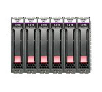 HPE Enterprise - Disque dur - 900 Go - 2.5" SFF - SAS 12Gb/s - 15000 tours/min (pack de 6) - pour Modular Smart Array 1060 10GBASE-T iSCSI SFF, 1060 12Gb SAS SFF, 1060 16Gb Fibre Channel SFF, 2060 10G
