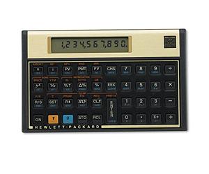 Hewlett-Packard F2230A#B12 HP12c Calculatrice financière Noir