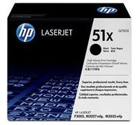 Hewlett Packard No51 X LaserJet cartouche de toner haute capacité Noir Q7551 X