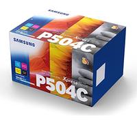Samsung CLT-P504C Pack de 4 cartouches authentiques de toner cyan/magenta/jaune/noir