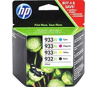 HP 932XL+933XL Multipack Noir(e) / Cyan / Magenta / Jaune Original C2P42AE MCVP 01