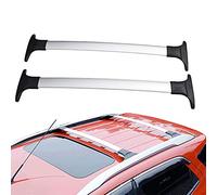 HEWXWX Porte-Bagages De Toit/Porte-Bagages, pour Fo-RD Eco-SPO-RT 2013-2020, Alliage D'Aluminium, sans PoinçOn/Facile à Installer, Style De Voiture - 2 PièCes,White