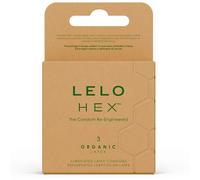 LELO Préservatifs Hex Organic – boîte de 3