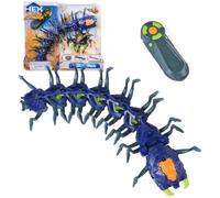 HEX BOTS - Explodapede Radiocommandé - Robot Mille-Pattes Télécommandé | Boule Qui Se Déploie En Mille-Pattes - Pour Blagues - Jouet Robot Yeux Lumineux - Pilotage Facile - Câble USB-C - Dès 4 Ans
