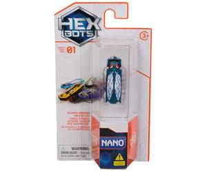 HEX BOTS Nano Single, Sensory Cats with Vibration Technology, Insect Toys & Mini Robot Toy for Kids Ages 3 & Up (Spin Master 6071535)