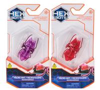 HEX BOTS Scurry & Bounce Lot de 2 micro fourmis 6 cm