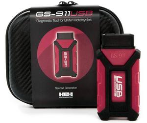 HEX GS-911 USB Testeur OBD2 pour moto adapté pour (marque automobile): BMW (Motorrad) 10 véhicules