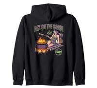 Hex on The Beach Witch Chaudron Bonfire Summer Halloween Sweat à Capuche