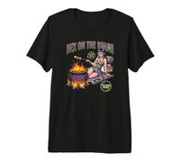 Hex on The Beach Witch Chaudron Bonfire Summer Halloween T-Shirt Haut de Gamme