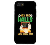 Hex the Halls avec Scary Code Spooky Programmer Halloween Coque pour iPhone SE (2020) / 7 / 8