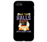 Hex the Halls avec Scary Code Spooky Programmer Halloween Coque pour iPhone SE (2020) / 7 / 8