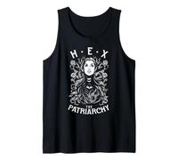 Hex The Patriarchy Féministe Sorcière Halloween Gothique Pop Art Débardeur