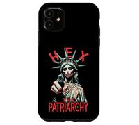 Hex The Patriarchy Zombie Liberty Féministe Halloween Gothique Coque pour iPhone 11