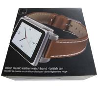 Hex Vision Classic Bracelet en Cuir pour iPod Nano Gen 7 Marron