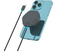 Hexagon 110 Chargeur Sans Fil ¿ 15 W Qi2 Station De Charge Inductive,Usb-C,Antidérapant,Aluminium/Silicone,Compatible Avec Iphone 16/15/14/13/12 Et Appareils Compatibles Qi,Design Unique