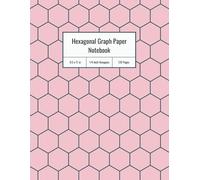 Hexagon Grid Notebook for Organic Chemistry Students and Researchers: Hex Grid Journal for Organic Chemistry, 1/4 Inch Hexagons, 8.5 x 11 Inches