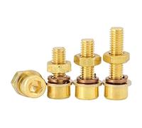 Hexagon Socket vis et écrou Set, Ensemble de 178 vis à tête creuse combinées M3-M8(M3x6(10set))