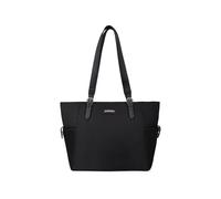 Sac cabas porté épaule A4 Cuir AXELLE Noir en nylon Lily Noir