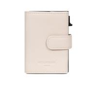Hexagona - Boîtier Porte-Cartes - Compatible Cartes de crédit - pour Femme - Collection Confort - Ivoire