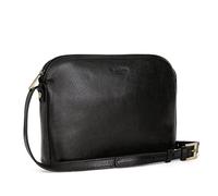Hexagona - Sac porté Travers - pour Femme - Collection République - Noir - en Cuir