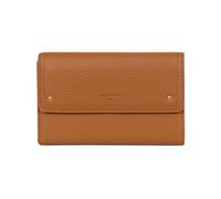 Hexagona - Compagnon de Voyage 2 Volets Stop RFID - Compatible Cartes de crédit, CNI et permis de Conduire - pour Femme - Collection Zora - Caramel