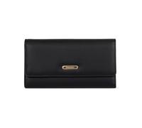 Hexagona - Compagnon de Voyage 2 Volets Stop RFID - Compatible Cartes de crédit, CNI et permis de Conduire - pour Femme - Collection Moly - Noir