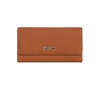 Hexagona - Compagnon de Voyage 2 Volets Stop RFID - Compatible Cartes de crédit, CNI et permis de Conduire - pour Femme - Collection Moly - Caramel