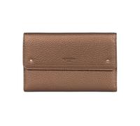 Hexagona - Compagnon de Voyage 2 Volets Stop RFID - Compatible Cartes de crédit, CNI et permis de Conduire - pour Femme - Collection Zora - Bronze