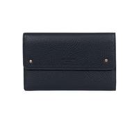 Hexagona - Compagnon de Voyage 2 Volets Stop RFID - Compatible Cartes de crédit, CNI et permis de Conduire - pour Femme - Collection Zora - Bleu Nuit