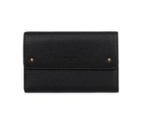 Hexagona - Compagnon de Voyage 2 Volets Stop RFID - Compatible Cartes de crédit, CNI et permis de Conduire - pour Femme - Collection Zora - Noir