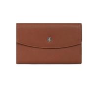 Hexagona - Compagnon de Voyage 2 Volets Stop RFID - éco-Responsable - Compatible Cartes de crédit, CNI, permis, Passeport, Carte Grise et chéquier - pour Femme - Collection Maya - Fauve