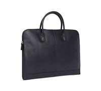 Hexagona Femme Business Paris Porte Documents Pour Collection Confort Marine En Cuir De Va, Marine, L : 37,5 X H 27 P 5,5 Cm