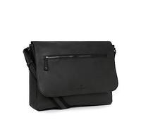 Hexagona - Gibecière - Compatible Format A4 et téléphone Portable - pour Homme - Collection Différence - Noir