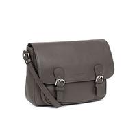 Hexagona - Gibecière - Compatible téléphone Portable - pour Femme - Collection Confort - Taupe - en Cuir