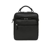 Hexagona - Baisenville - Compatible téléphone Portable - pour Homme - Collection Confort - Noir - en Cuir