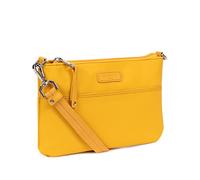 Hexagona - Pochette - Compatible téléphone Portable - pour Femme - Collection Serena - Jaune