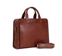 Porte-documents - 15 & A4 - Cuir de vachette - Marron - République Marron