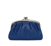 Hexagona Paris - Porte-Monnaie - pour Femme - Collection Coconuts - Bleu - en Cuir d'agneau - Porte-Monnaie - Portefeuilles et Porte-Cartes Femme - Porte Feuille - Compatible Carte de Crédit