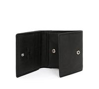 Hexagona Paris - Porte-Monnaie - pour Homme - Collection Instinct - Noir - en Cuir de Vachette Vieilli - Porte-Monnaie - Portefeuilles et Porte-Cartes- Compatible Carte de Crédit