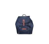 Hexagona Paris - Sac à dos - pour Femme - Collection DIVERSITE - Marine - en Nylon - 2 bretelles réglables et 1 poignée non réglable - Sac a dos sac a main - sac a dos bandouliere