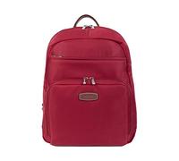 Hexagona Paris - Sac à dos - pour Femme - Collection DIVERSITE - Rouge - en Nylon - 2 bretelles réglables et 1 poignée non réglable - Sac a dos sac a main - sac a dos bandouliere