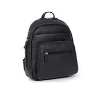 Hexagona Paris - Sac à Dos - pour Homme - Collection Confort - Marine - en Cuir de Vachette grainé - 2 Bretelles réglables et 1 poignée Non réglable - Sac a Dos Sac a Main - Sac a Dos bandouliere L : 27 x l : 12 x h : 29 cm