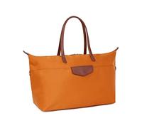 Hexagona Paris - Sac de Voyage - pour Femme - Collection Pop - Orange - en Nylon - 2 anses Non réglables - Sac Voyage - Sac Week End - Sac Fourre Tout - Sac Business