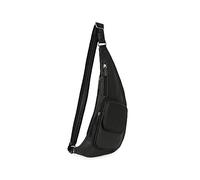 Hexagona Paris - Sac monobretelle - pour Homme - Collection Confort - Noir - en Cuir de Vachette grainé - Porté Croise - Sacoche Homme bandouliere Cuir - Sac bandouliere Homme Cuir