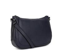 Hexagona Paris - Sac porté Travers - pour Femme - Collection Confort - Marine - en Cuir de Vachette grainé - Porté Croise - Sac a Main Femme - Sac bandoulière - Petit Sac - Sac à Main bandoulière L : 29 x h : 19 x P : 8,5 cm