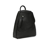 Hexagona Paris - Sac transformable - pour Femme - Collection CONFORT - Noir - en Cuir de vachette grainé - Porté Transform - Sac a main femme - Sac bandoulière - Petit Sac - Sac à main bandoulière