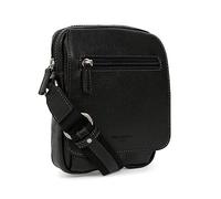 Hexagona Paris - Sacoche - pour Homme - Collection CONFORT - Noir - en Cuir de vachette grainé - 1 bandoulière réglable - Porte-documents - Serviette - Sacoche - Besace